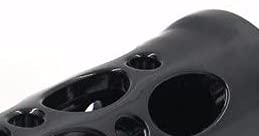 Motorcycle Motorcycle Hole Hollow Shape 1" Hand Grips For Nomad Drifter Vulcan 1600 2000 Bk