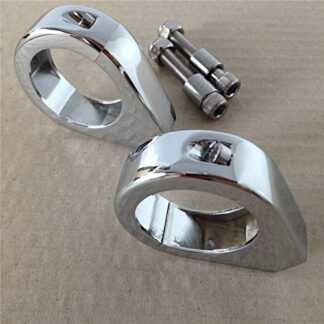 Motorcycle Motorcycle Turn signal Clamps for Harley Softail Mount Bracket 39mm Fork Chrome