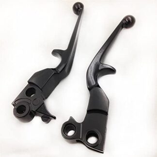 Motorcycle New Black Brake Clutch Lever For Harley Custom Flhr Road King Ultra And Touring by SMT-MOTO