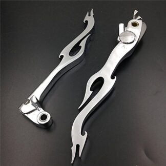 Motorcycle New Chromed Brake Clutch Flame Lever For Honda Cbr600Rr Cbr 2003 2004 2005 2006