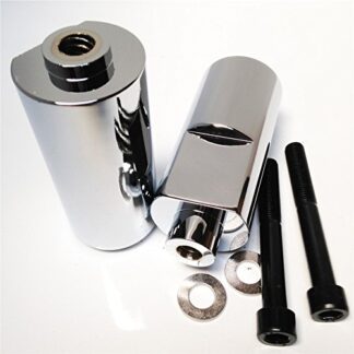 Motorcycle No Cut Frame Slider Crash For 2004 2005 2006 Yamaha Yzf R1 Yzfr1 Yzf-R1 Black by SMT-MOTO