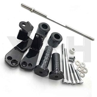 Motorcycle No Cut Frame Slider Protector For 1999-2007 Suzuki Hayabusa Gsx1300R Gsx-R Black