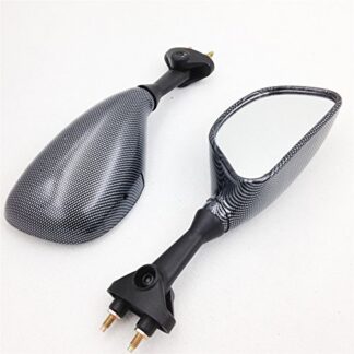 Motorcycle Oem Aftermarket Mirrors Fit For Kawasaki Zx636 2003-2004 Zx6Rr 2003-2006 Carbon