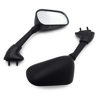 Motorcycle Oem Replacement Mirrors For Yamaha Yzfr6 Yzf-R6 R6 2001 2002 01 02 Black