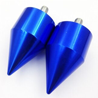 Motorcycle Spike Bar End Kawasaki Zx 750 900 650R 7R 9R Z1000 10R Zx11 Zzr1200 Zx14 Blue