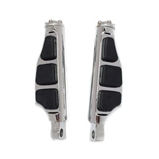 Motorcycle Stiletto Footrest Pegs For Harley Softail Sportster Dyna Glide Fat Boy Chrome