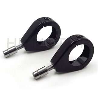 Motorcycle Turn Signal Clamps For Harley Softail Mount Bracket 41Mm Fork Black