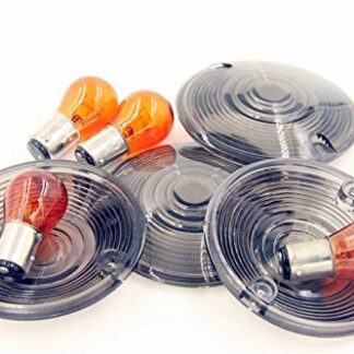 Motorcycle Turn Signal Lens For Harley Davidson Electra Glides Road King Heritage Smoke