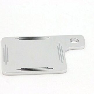 Motorcycle Universal Motorcycle Inspection Tag Sticker Renewal License Plate Chrome