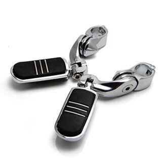 Motorcycles highway Footpeg Short Angled Foot Peg for Touring Model Electra Road King Street Glide 1 1/4" 32mm Bar