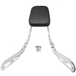 Motorstar Motorcycle Flame Backrest Pad Sissy Bar fit for Honda VTX 1300N/R/S 1800N/R/S 2003 2004 2005 2006