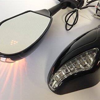 NEW Turn Signal Yellow LED lights Mirrors for CBR Suzuki GSXR TL1000R