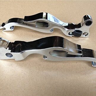 Neuf Chrome Frein d'embrayage Flamme Levier pour Harley Fxstc Softail Custom Fxstb Nuit