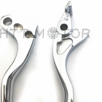 Neuf Chrome Frein d'embrayage Tête de mort à levier pour Honda Vtx1300 Vt1300/Ace