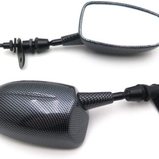 Neuf Racing Miroir Fit pour Yamaha Yzf-r6 R6 2006–2008 Yzfr1 R1 2002–2008 Carbone