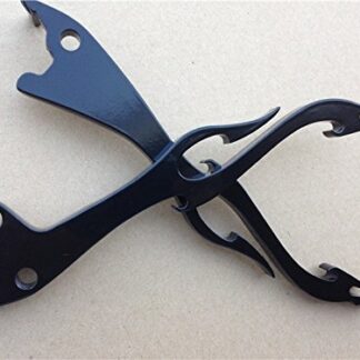 New Black Brake Clutch Flame Hand Levers Fit For Suzuki Intruder 800 1400 1500