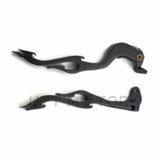 New Black Brake Clutch Flame Lever Fit For Suzuki Gsx Gsxr Gsx-R Gsxr600 Gsxr750