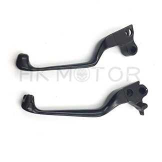 New Black Brake Clutch Lever Fit Harley Fxstc Softail Custom Fxstb Night Train