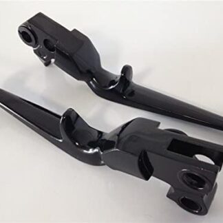 New Black Brake Clutch Lever For Harley Custom Flhr Road King Ultra And Touring