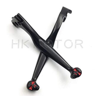 New Black Brake Clutch Skull Lever For Honda Cbr900Rr Vtx1300 Vt1300 Vt1100 Ace