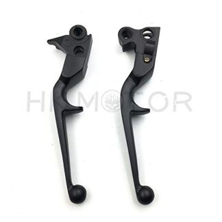 New Black Lever For Harley Flstn Deluxe Flstf Fat Boy Flstsc Springer Classic