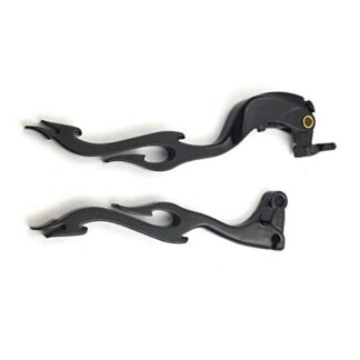 New Brake Clutch Flame Lever For Kawasaki Zx6R Zx10R Z750R Z1000 Sx Ninja 1000