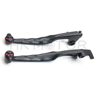 New Carbon Brake Clutch Lever For Suzuki Marauder 800 Boulevard M50 C50 Intruder