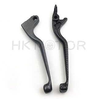 New Carbon Brake Clutch Skull Hand Lever For Honda Cb750 Cbr600 F1 F2 F3 F4 F4I