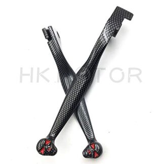 New Carbon Brake Clutch Skull Lever For Honda Cbr900Rr Vtx1300 Vt1300 Vt1100 C2