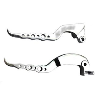 New Chrome Billet Brake Clutch Lever For Kawasaki Zx 10R Zx10R Zx-10R 2006 2007