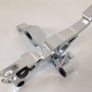 New Chrome Brake Clutch Flame Lever For Harley Fxstc Softail Custom Fxstb Night