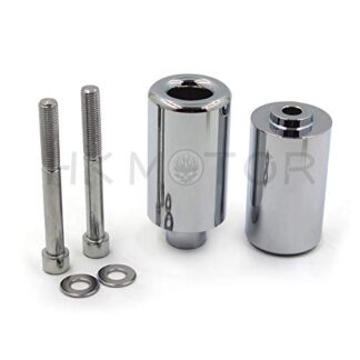 No Cut Frame Slider Crash Protector For 2007 2008 Suzuki Gsxr 1000 Gsx-R Black