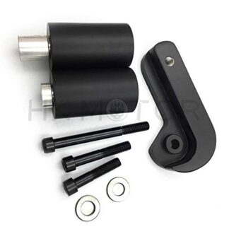 No Cut Frame Slider Protector For 2006 2007 2008 Suzuki Gsx-R Gsxr 600 750 BLACK