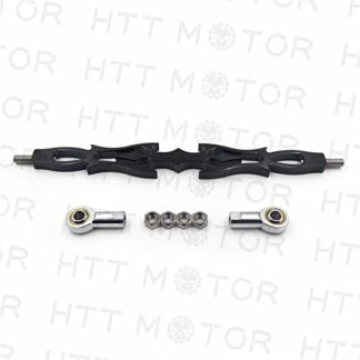 Noir Spear Shift Linkage + 5,1 cm pour 1993–2016 Harley Fxdwg Dyna Wide Glide