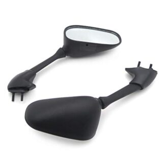 Oem Aftermarket Racing Mirrors For Yamaha Yzf R6 Yzfr6 Yzf-R6 2001 2002 Black
