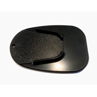 PerfecTech Black Universal Motorcycle kickstand Plate Support Biker Kick Stand Pad x1 Piece Soft Ground Outdoor Parking