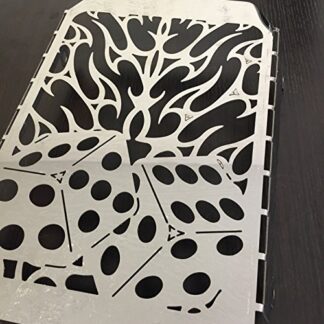 Radiator Grille Cover Guard Protector For Kawasaki Vulcan VN 1500 dice flame stainlesssteel