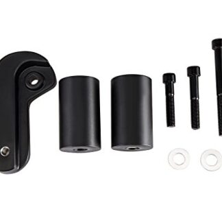 Radracing GSXR600 GSXR750 Frame Sliders Crash Protectors Kit for Suzuki GSX-R600 GSX-R750 2006 2007 2008 2009 Delrin Black
