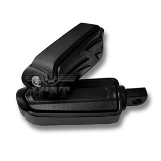 Repose-pieds repose pied Pinces pour Harley Low Rider Glide Road King Glide Street Glide Noir