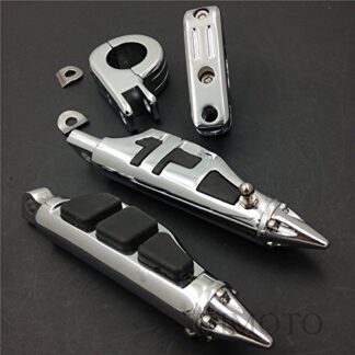 Rider 1 1/2" Stiletto 4475 Foot Peg P-Clamps For Shadow ACE Magna Valkyrie