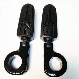 Rider 1.5" Flame Foot Pegs P Clamps mounting Bracket For YAMAHA Roadstar xv1700 KAWASAKI VULCAN