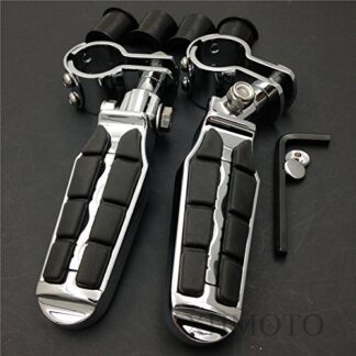 SMT-1" 1 1/4" Highway Radical Tombstone Clamp Foot peg Compatible With Honda Magna 750 VF1100 [B00RUDZ500]
