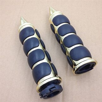 SMT-1" Handlebar Grips Compatible With Harley V-Rod Night Street V Rod Gold [B00RUDVWMK]