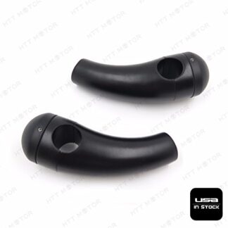 SMT-1" Handlebar Risers Compatible With Yamaha V-Star 650 Black Silverado Road Star 1600/1700 [B00RUEES66]