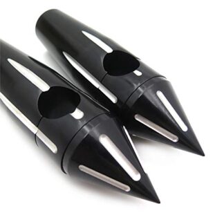 SMT-1'' RISE 4'' Handlebar Risers Compatible With Honda Shadow Spirit 750 Aero VTX 1300 C 1800N Valkyrie BLACK [B00V2ZGGRI]