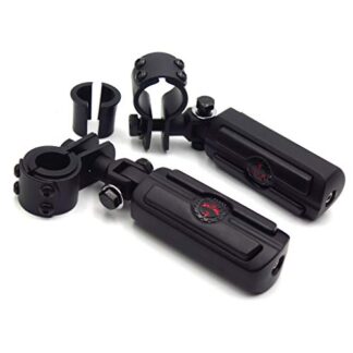 SMT-1" Skull Foot Pegs Clamps mounting Bracket Compatible With Honda VT750 Shadow VT750C ACE VT1100 VTX1300 1800 [B00RY9WZ8K]