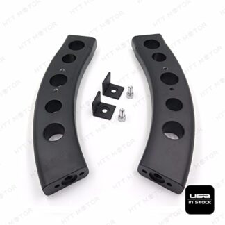 SMT-1.25 inch Drop Handlebar Risers Compatible With 2006-2009 Suzuki Boulevard M109R BLK [B00RUEEWPI]