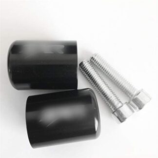 SMT-Bar Ends Compatible With Kawasaki Ninja 250R Ex250 500R Ex500 650R Zx600 Zx6 636 Zx6Rr Black [B00RW3EWIY]