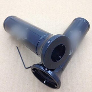 SMT-Billet 7/8''Inch Handlebar Grips Compatible With Kawasaki Ninja 250 500 600 636 Zx Black [B00RW3HAZQ]