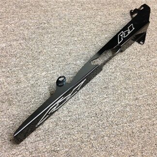 SMT-Billet Black Chain Guards Compatible With 2002 2003 Yamaha Yzf-R1 Yzfr1 Yzf R1 [B00RUDX7BY]